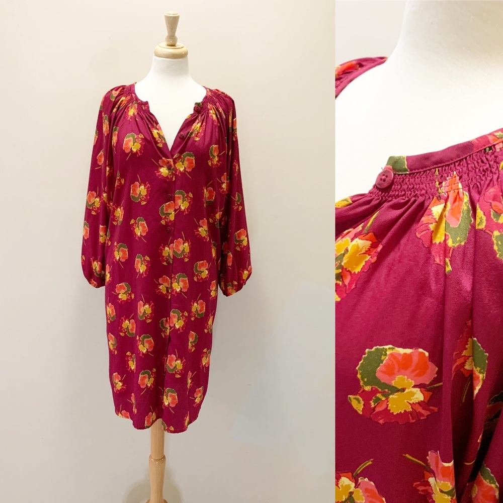 Flower Tunic Dress XL